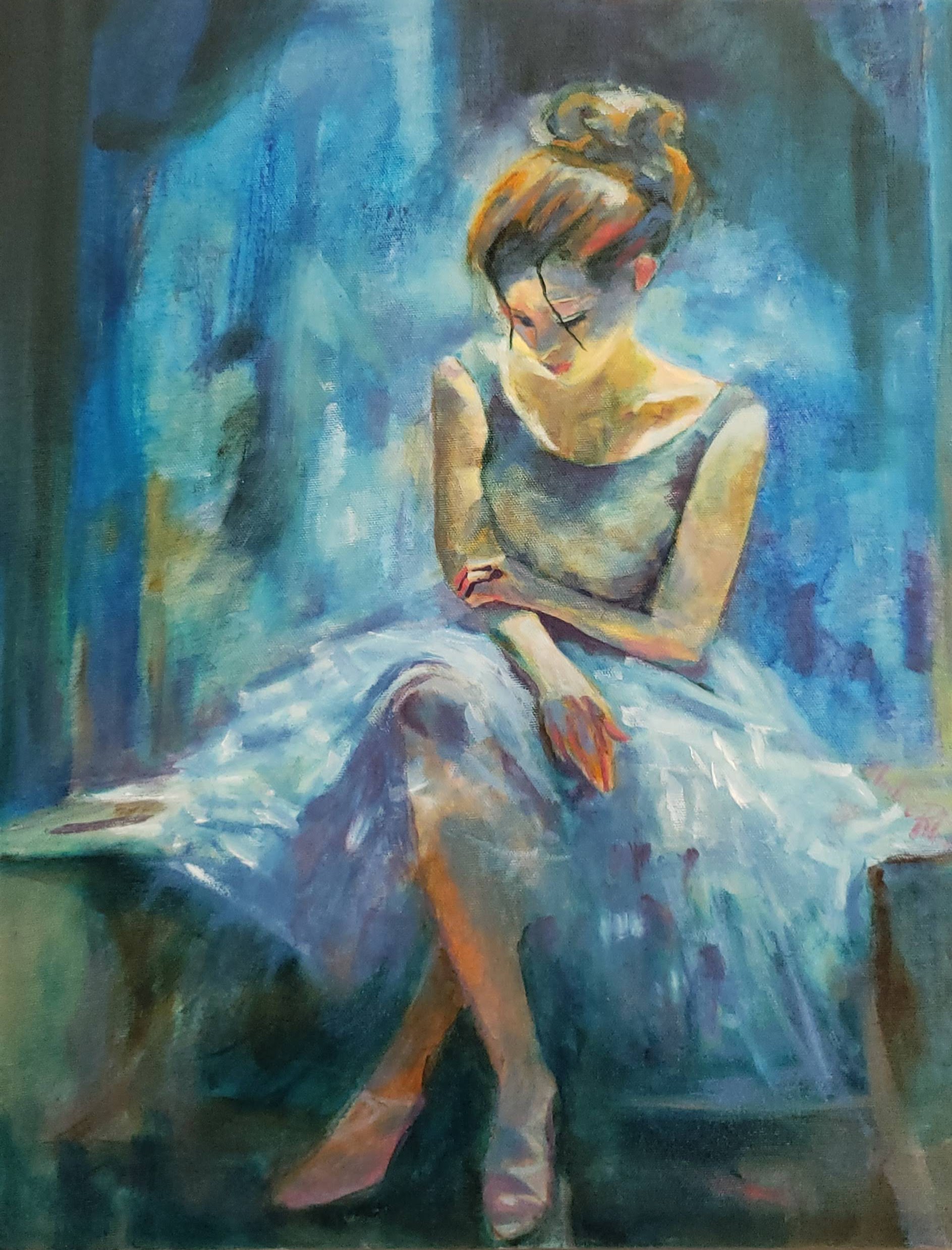 Ballerina Resting, Martine Bilodeau