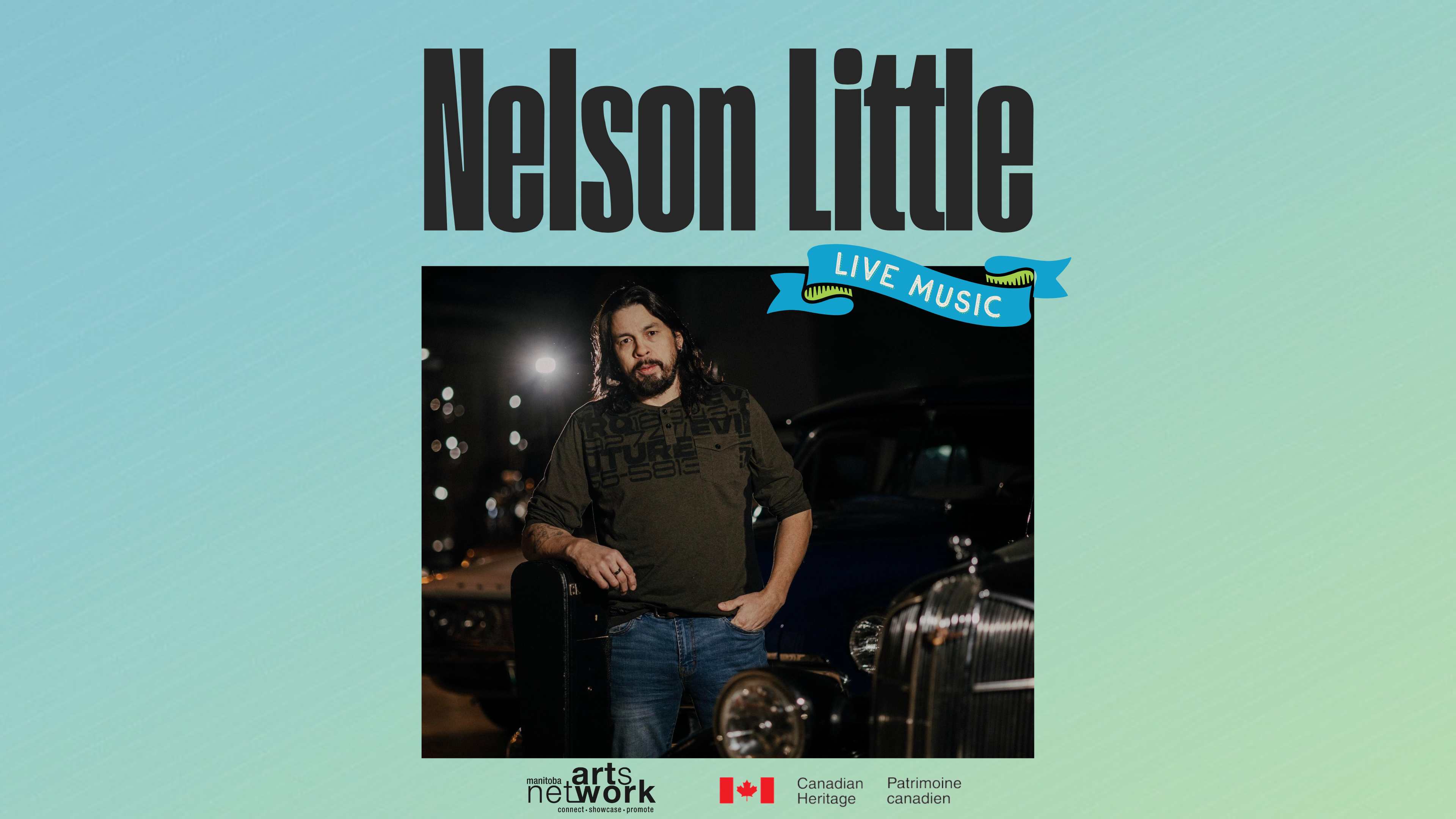 Nelson Little: Live in Manitoba Poster