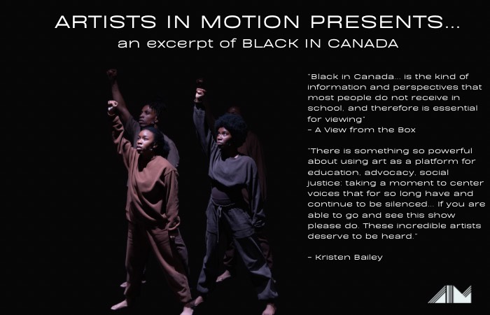 Sponsored ad: Artists in Motion – click to learn more about their programs