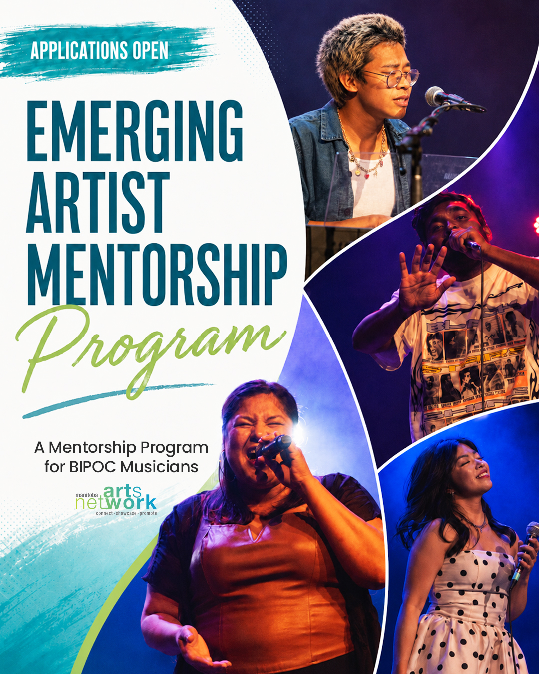 Emerging Artists Program Members' Show Poster