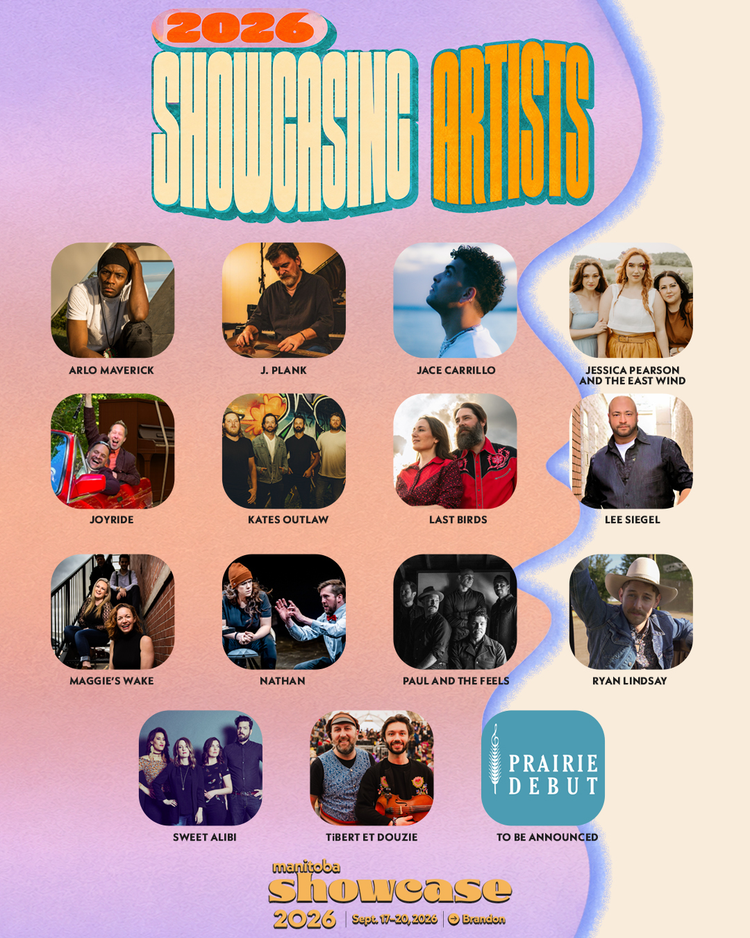 Showcase Artists SM 26 Members' Show Poster
