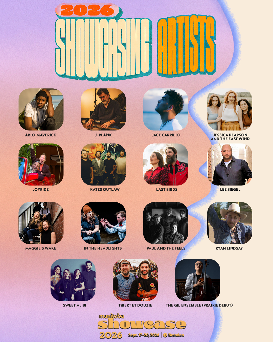 Showcase Artists SM 26 Members' Show Poster