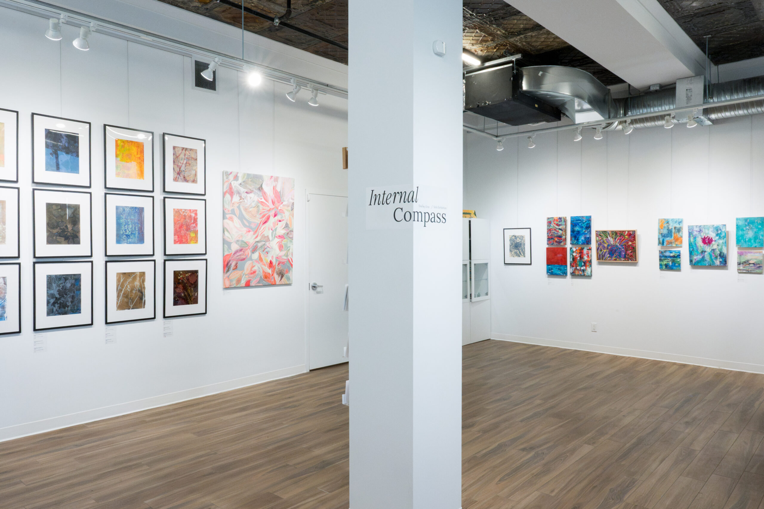 Exhibition view at 210 Gallery